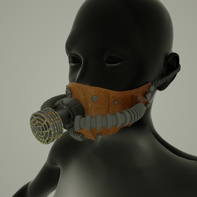 تنزيل مجاني Mask Gas Woman - رسم توضيحي مجاني ليتم تحريره باستخدام محرر الصور المجاني على الإنترنت GIMP