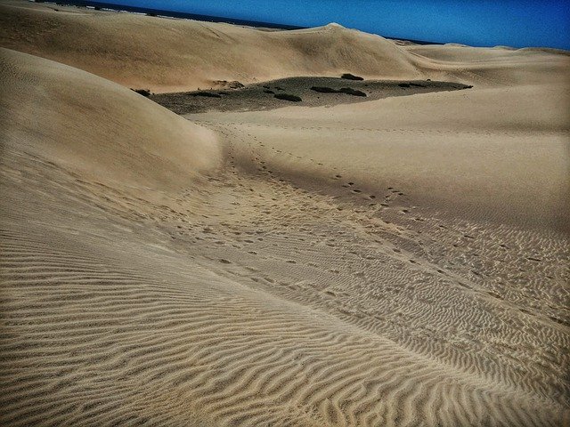 Free download Maspalomas Dunas Sand -  free photo or picture to be edited with GIMP online image editor