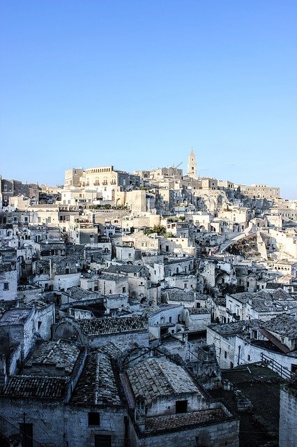 Free download Matera Basilicata Old Village -  free photo or picture to be edited with GIMP online image editor