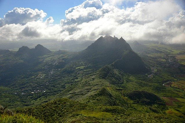 Free download Mauritius Nature Hill -  free photo or picture to be edited with GIMP online image editor