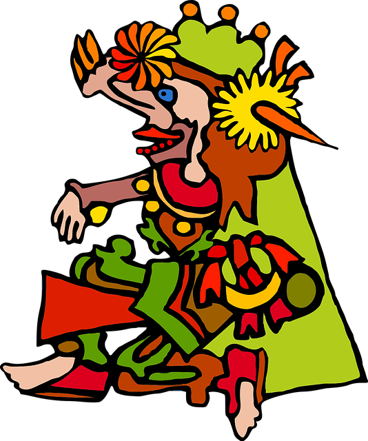 Free download Mayan Traditional Dance - Free vector graphic on Pixabay free illustration to be edited with GIMP free online image editor