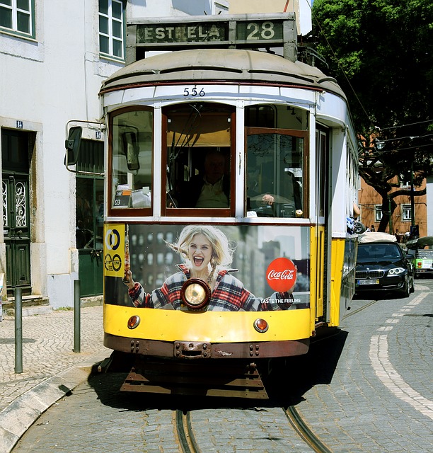 Free download means of transport tram lisbon free picture to be edited with GIMP free online image editor