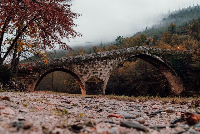 Free download medieval bridge bridge mountains free picture to be edited with GIMP free online image editor