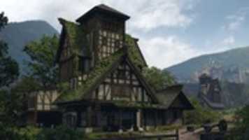 Free download Medieval Farmhouse - Concept Art free photo or picture to be edited with GIMP online image editor