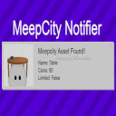 Meepcity Notifier  screen for extension Chrome web store in OffiDocs Chromium