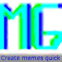 Meme Generator  screen for extension Chrome web store in OffiDocs Chromium