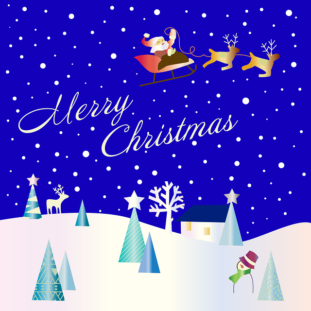 Free download Merry Christmas Winter Santa - Free vector graphic on Pixabay free illustration to be edited with GIMP free online image editor