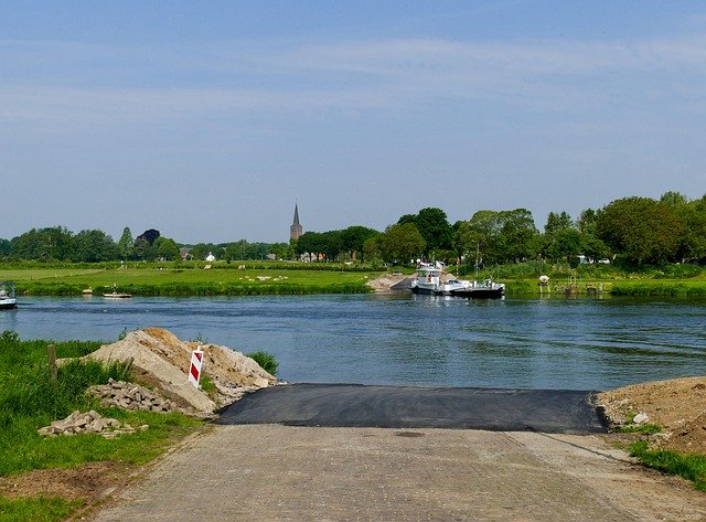 Free download Mesh River Ferry -  free photo or picture to be edited with GIMP online image editor