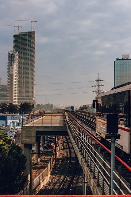 Free download metro train station railway rails free picture to be edited with GIMP free online image editor