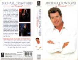 Free download Michael Crawford In Concert UK VHS 1998 Cover free photo or picture to be edited with GIMP online image editor