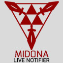 Mid0na Live Notifier  screen for extension Chrome web store in OffiDocs Chromium