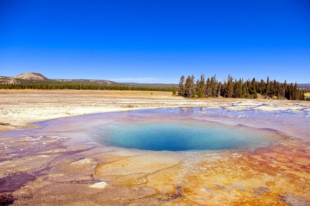 Free download Midway Geyser BasinS Opal Pool -  free photo or picture to be edited with GIMP online image editor