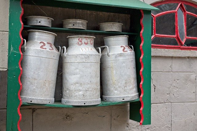 Free download Milk Churn Churns -  free photo or picture to be edited with GIMP online image editor