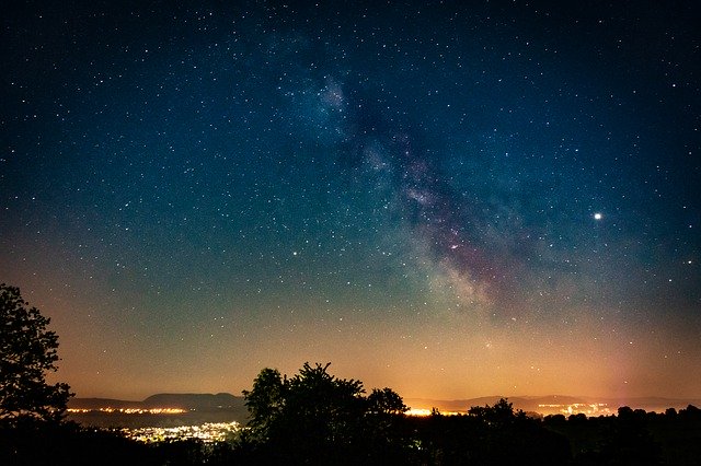 Free download Milky Way Night Astrophotography -  free photo or picture to be edited with GIMP online image editor