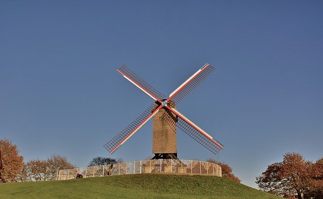 Free download Mill Bruges -  free photo or picture to be edited with GIMP online image editor