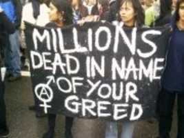 Free download Millions Dead Protest free photo or picture to be edited with GIMP online image editor