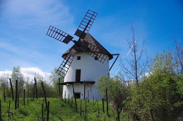Descarga gratuita Mill Windmill Skanzen: foto o imagen gratuita para editar con el editor de imágenes en línea GIMP