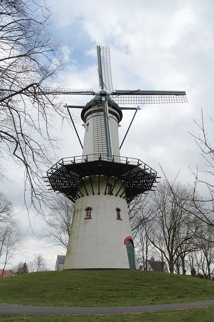 Free download Mill Zealand Tholen Wind -  free photo or picture to be edited with GIMP online image editor