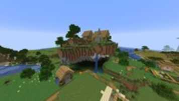 Free download Minecraft 1.14 Village Generation - Screenshot free photo or picture to be edited with GIMP online image editor