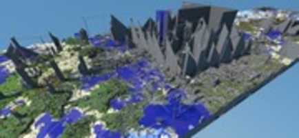 Free download Minecraft 2b2t Spawn Zone - Render free photo or picture to be edited with GIMP online image editor