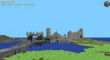 Free download Minecraft - Fourth Ever Castle free photo or picture to be edited with GIMP online image editor