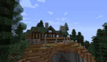 Free download Minecraft Large Cabin - Screenshot free photo or picture to be edited with GIMP online image editor