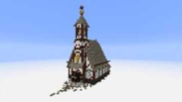 Free download Minecraft Medieval Church - Screenshot free photo or picture to be edited with GIMP online image editor