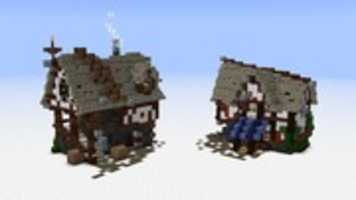 Free download Minecraft Medieval Shops - Screenshot free photo or picture to be edited with GIMP online image editor