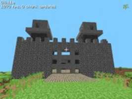 Free download Minecraft - Second Ever Castle free photo or picture to be edited with GIMP online image editor