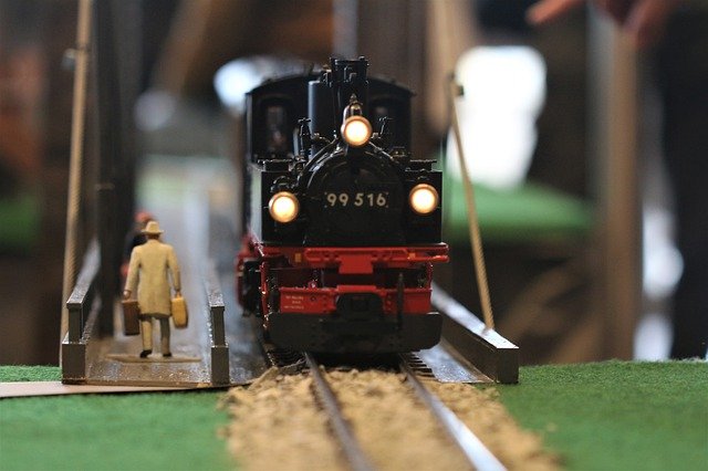 Free download miniature toy railroad free picture to be edited with GIMP free online image editor