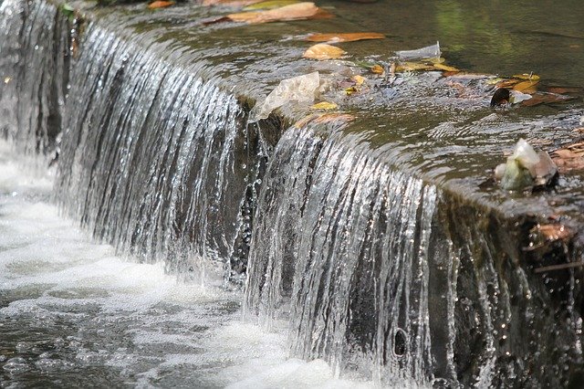 Free download Mini Waterfall Freeze Water -  free photo or picture to be edited with GIMP online image editor