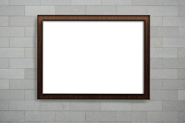 Free download Mockup Wall Poster Empty -  free photo or picture to be edited with GIMP online image editor