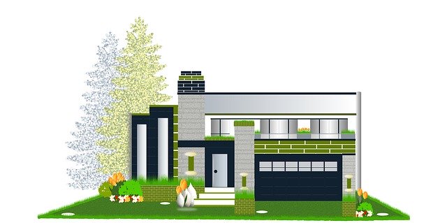 Free download Modern Home Architecture -  free illustration to be edited with GIMP free online image editor