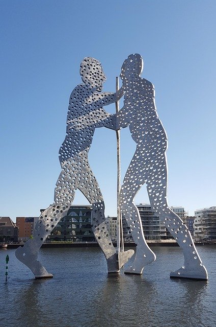 Free download Molecule Man Sculpture Spree -  free photo or picture to be edited with GIMP online image editor