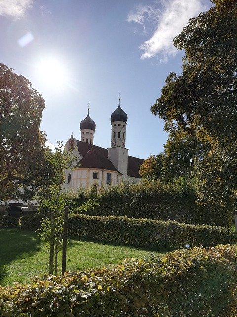 Free download Monastery Benediktbeuern Bavaria -  free photo or picture to be edited with GIMP online image editor