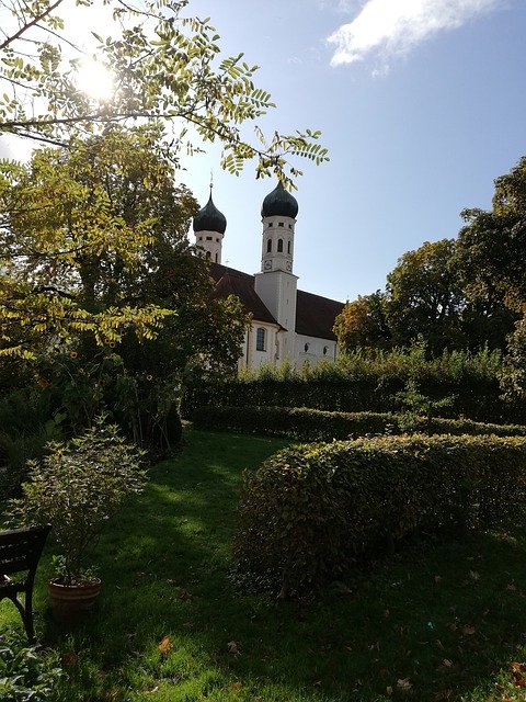 Free download Monastery Benediktbeuern Hiking -  free photo or picture to be edited with GIMP online image editor