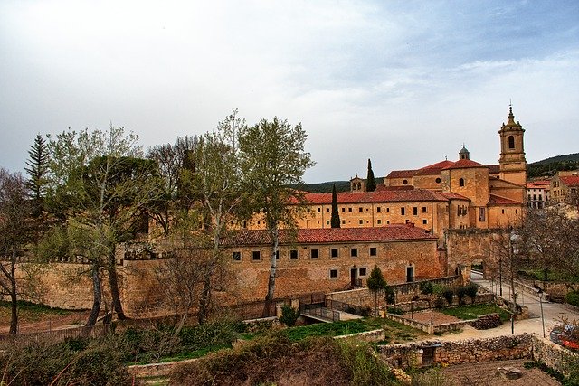 Free download Monastery Landscape Rural -  free photo or picture to be edited with GIMP online image editor