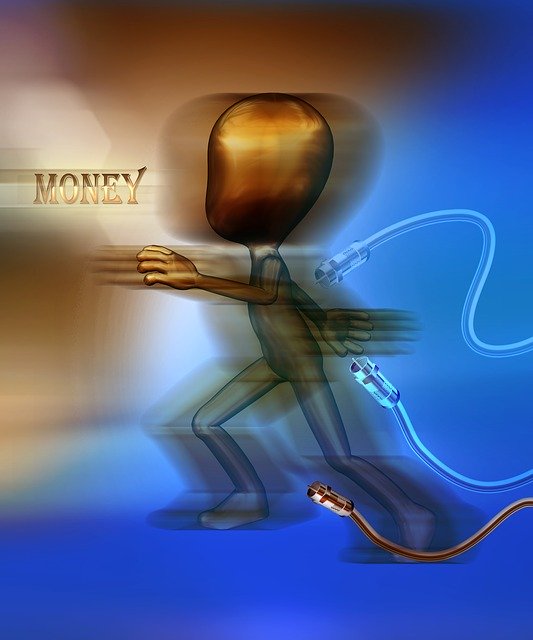 Free download Money Chasing Chase -  free illustration to be edited with GIMP free online image editor