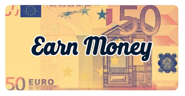 Free download Money Earn Euro -  free illustration to be edited with GIMP free online image editor