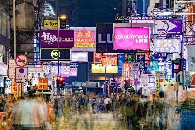 Free download Mong Kok Hong Kong Asia -  free photo or picture to be edited with GIMP online image editor