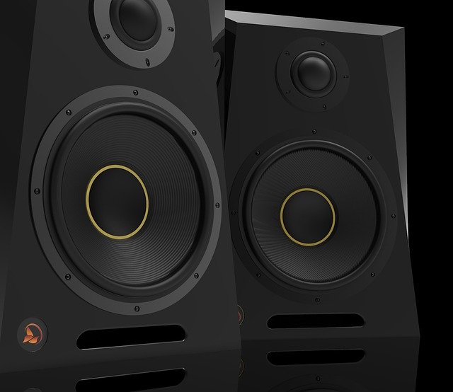 Free download Monitor Speakers Speaker -  free illustration to be edited with GIMP free online image editor