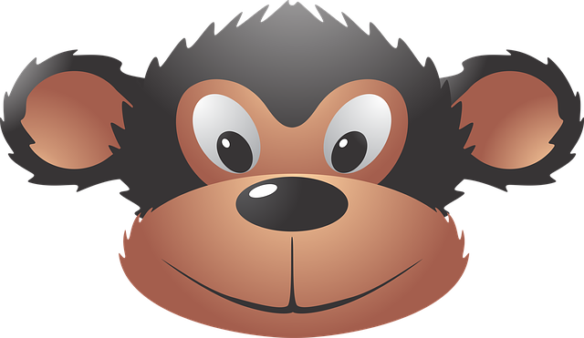 Free download Monkey Animal Cartoon Vector -  free illustration to be edited with GIMP free online image editor
