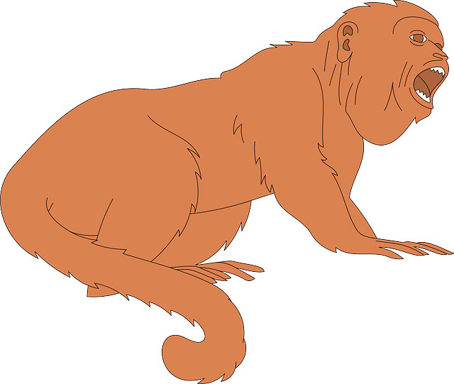 Free download Monkey Mouth Open - Free vector graphic on Pixabay free illustration to be edited with GIMP free online image editor