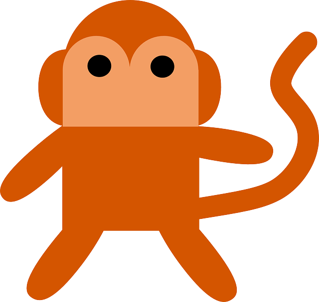 Free download Monkey Orange Mammal - Free vector graphic on Pixabay free illustration to be edited with GIMP free online image editor