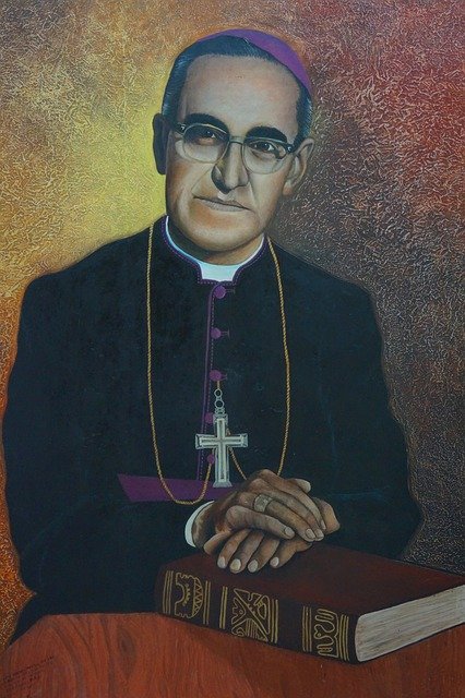 Free download Monsignor Romero Blessed Santo -  free illustration to be edited with GIMP free online image editor