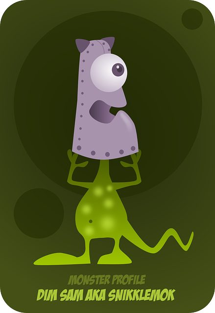 Free download Monster Tail Standing - Free vector graphic on Pixabay free illustration to be edited with GIMP free online image editor