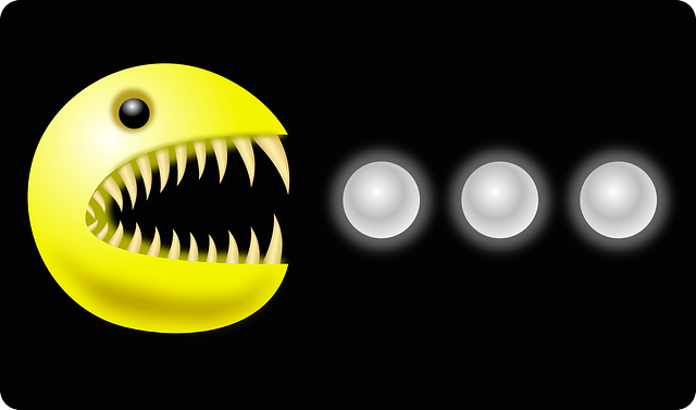 Free download Monster Teeth Pacman - Free vector graphic on Pixabay free illustration to be edited with GIMP free online image editor