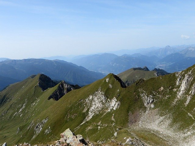 Free download Monte Frerone Mountain Tops -  free photo or picture to be edited with GIMP online image editor