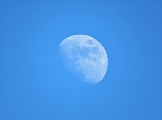 Free download Moon Daytime -  free photo or picture to be edited with GIMP online image editor