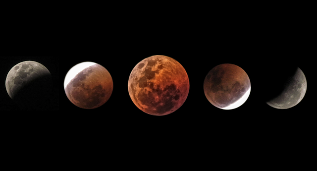 Free download Moon Eclipse Sky -  free illustration to be edited with GIMP free online image editor